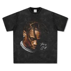 Travis Scott トラビス・スコット ヴィンテージ加工 Tシャツ XL