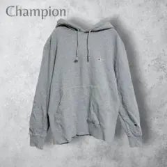 【Champion チャンピオン】　フード付き　ワンポイント　パーカー　コットン
