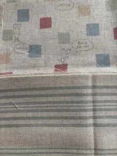綿麻 2枚 ⑨