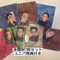 ENHYPEN FUGITIVES Ver.未開封7枚、ユニバ特典トレカつき