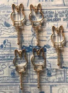 うさぎちゃんステッキ 5本①