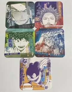 ヒロアカ展 コースター 5枚