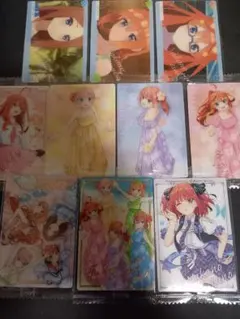 五等分の花嫁 ウエハース キャラクターグッズ