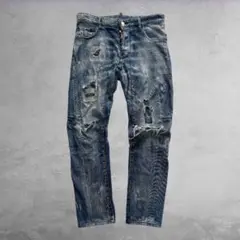 D728 美品 DSQUARED2 Tidy Biker BIGZIP 48 - メルカリ