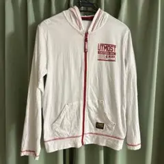 UTMOST フルジップパーカー ホワイト　160センチ