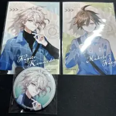 狛枝 凪斗 スクエア缶バッジ 予約特典 スーパーダンガンロンパ2 狛枝凪斗 セリフ缶バッジ スクエア