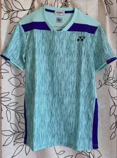 YONEX ゲームシャツ 水色 S