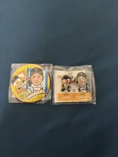 小林選手と船迫選手のグッズセット