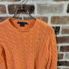 超美品❗️ポロ　ラルフローレン ケーブルニット　セーター❗️