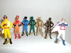 0011-0101 バンダイ HGシリーズ レインボーマン 全7種