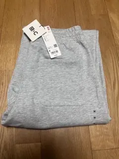 スウェットワイドパンツ ユニクロC グレーM