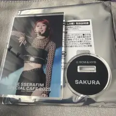 LE SSERAFIM アクリルスタンド 2025 カフェ サクラ