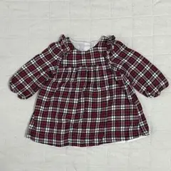美品 GAP ベビー ワンピース トップス チェック柄