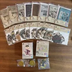 ジョジョの奇妙な冒険 一番くじ J、I、H、G賞まとめ売り