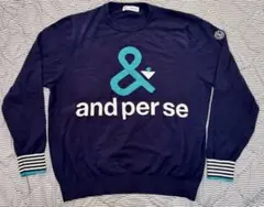 and per se ネイビーセーター