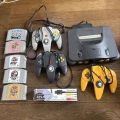 Nintendo 64 本体 ゲームソフト コントローラー