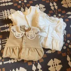 ベビー　2wayオール　女の子　cottoli mamaraku