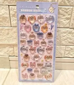 【新品】ちいかわ ボンボンドロップシール　みんな・ポーズ　サンスター文具