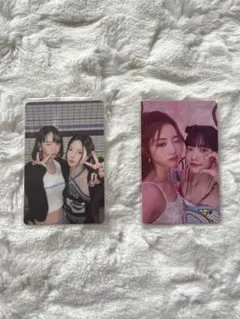 LE SSERAFIM トレカ ウンチェ ユンジン チェウォン ユニットトレカ