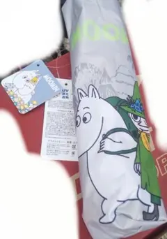 MOOMIN ムーミン日傘晴雨兼用折りたたみ傘 UVカット 遮光グラスファイバーのサムネイル