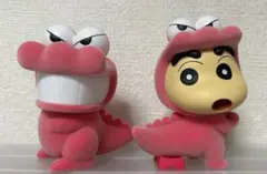 クレヨンしんちゃん　Fluffy Puffy ワニ山さん　フィギュア