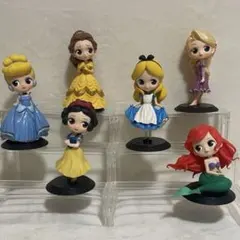 キューポスケット シュガーラッシュ パジャマプリンセス 9体まとめ