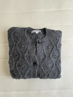 INES DE LA FRESSANGE グレー カーディガン M