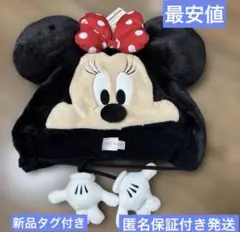 ディズニー　ミニー　ファンキャップ　最安値 新品　カチューシャ