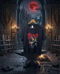 ベルセルク グラフィック Tシャツ 三浦建太郎　tee ガッツ　グリフィス