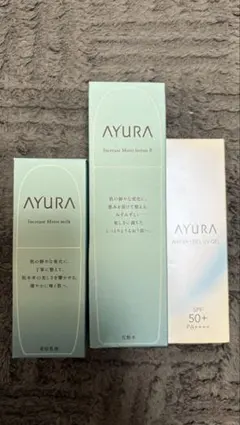 AYURA 化粧水　美容乳液　日焼け止めのサムネイル