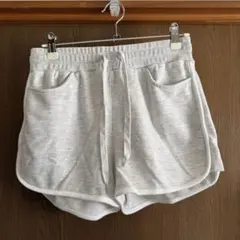 レディース ショートパンツ Mサイズ グレー