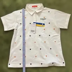 新品LLサイズ　マリクレールゴルフUVカット吸汗速乾半袖レディースシャツのサムネイル