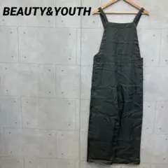 BEAUTY&YOUTH ビューティーアンドユース オーバーオール M 灰