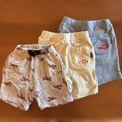 【petit mainなど】80cm 半ズボン3点セット