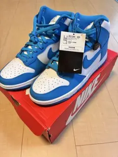 1999年製 NIKE DUNK HIGH LE ホワイト×ロイヤルブルー - メルカリ