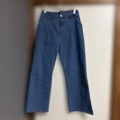 RyuRyu デニムパンツ ワイドストレート インディゴブルーのサムネイル