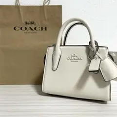 早い者勝ち！訳あり新品 COACH ハンドバッグ ミニバッグ 2way