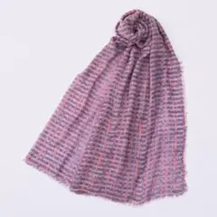 A1689 ティエドゥール アルバスカシミヤ１００％ ふんわりエアリーストール