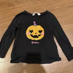 H&M キッズ 長袖 98-104cm ハロウィン ジャックオーランタン