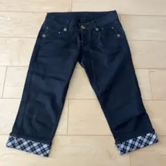 BURBERRY BLUE LABEL クロップドデニムパンツのサムネイル