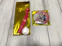 刀剣乱舞　大演練　リボン、缶バッジセット（今剣）