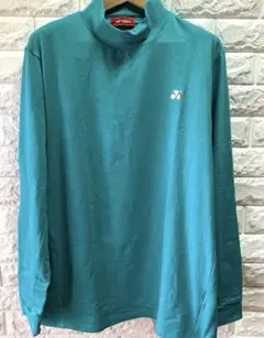YONEX ターコイズ 長袖シャツ LL メンズ　裏起毛　ゴルフ