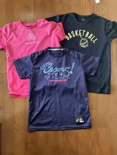 バスケットボールTシャツ3枚セット Sサイズ