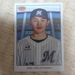 佐々木朗希　2023 topps npb 206