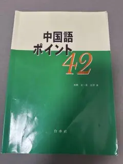 中国語ポイント42