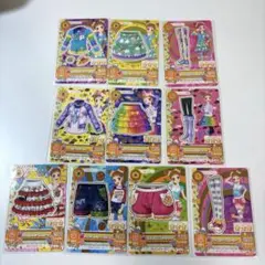 アイカツカード ポップ ノーマル まとめ売り 10枚 初期 排出版