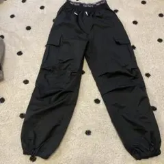 PINKY PALETTE ブラックカーゴパンツ