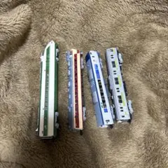 トレーン　Nゲージ　新幹線他　鉄道模型4台　私鉄　電車　まとめ売り