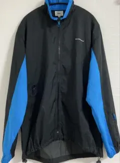 SOPH. ナイロン ジャケット 切替 黒 ブルー