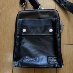 【訳あり】PORTER ポーター フリースタイル ショルダーバッグ ブラック